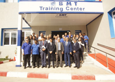 Inauguration du nouveau centre de formation de BMT