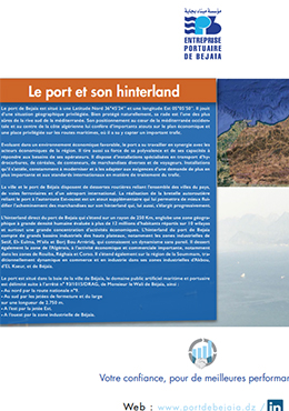 Le port et son hinterland